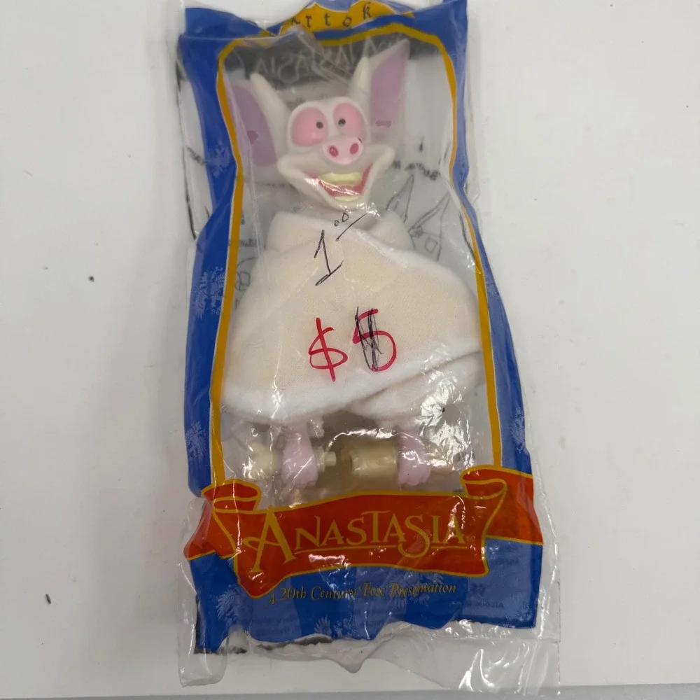 Vintage 1997 Anastasia Bartok the Bat Toy Sealed 20th Century Fox Movie Promo